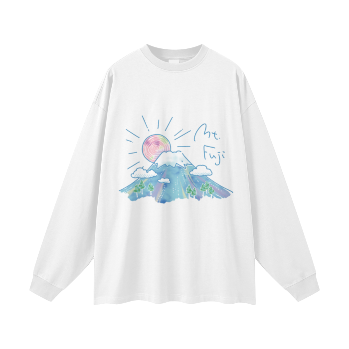 藤井風 MO-EH-YO long sleeve T white L Fujii Kaze T-Shirt Mo-Eh-Yo Long Sleeve White L Size Sticker