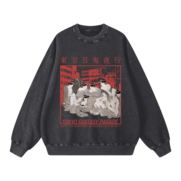millennium parade 百鬼夜行 long sleeve TEE millennium parade 百鬼夜行 long sleeve TEE Amazon.co.jp