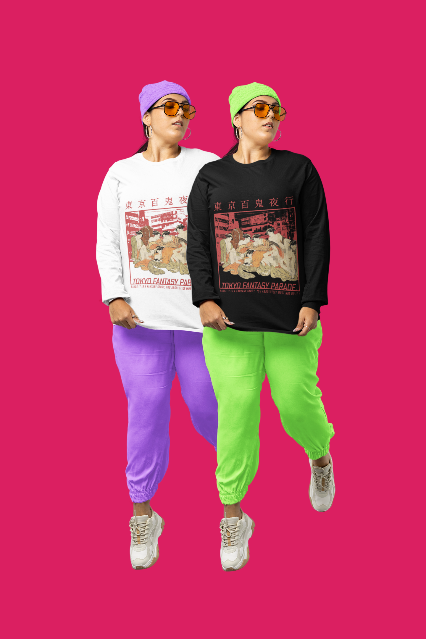 millennium parade 百鬼夜行 long sleeve TEE Amazon.co.jp: millennium parade 百鬼夜行 long sleeve TEE